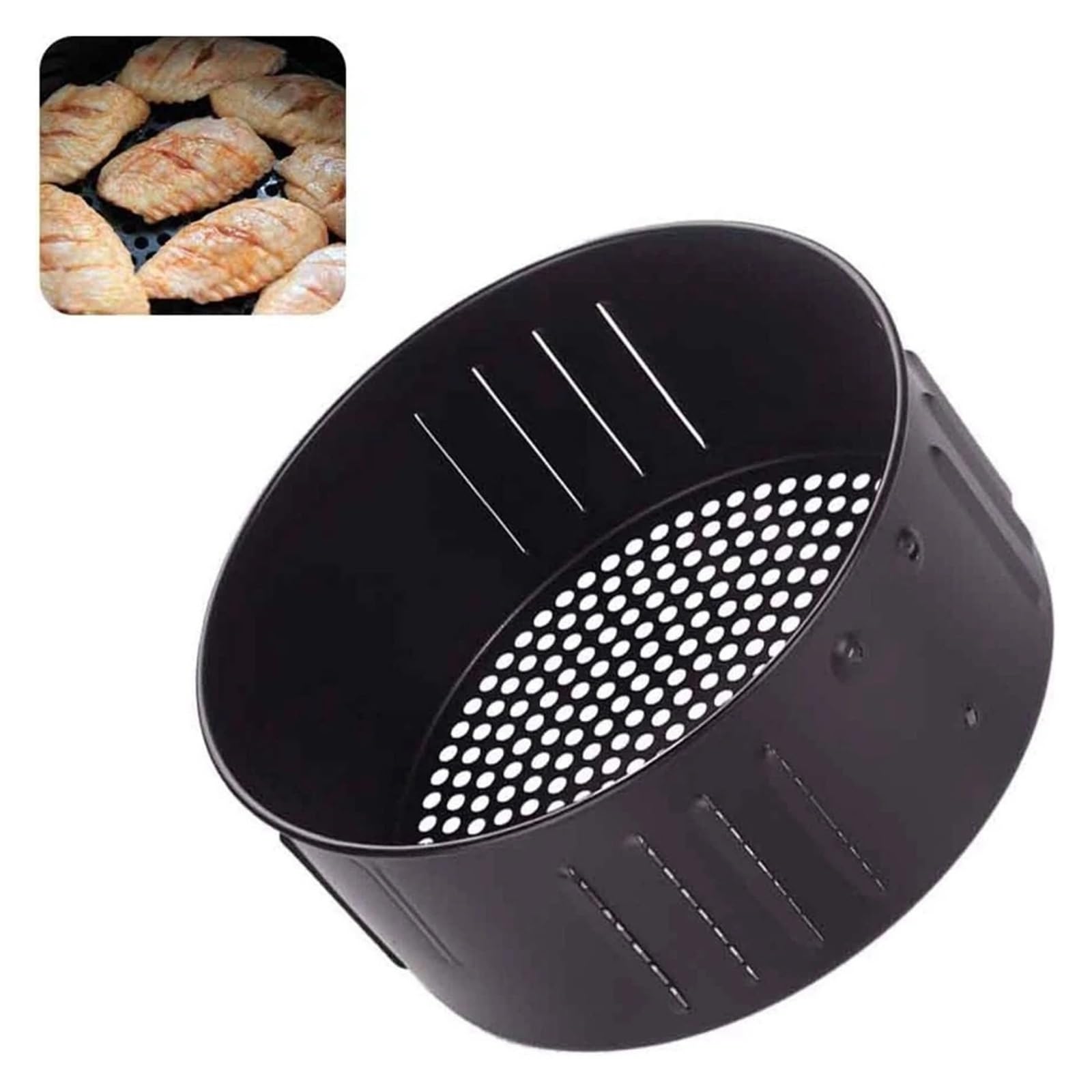Cesta De Repuesto For Freidora De Aire De 3,5 L, Antiadherente | Cesta de drenaje for eliminación de aceite, accesorios for freidora, fácil de limpiar