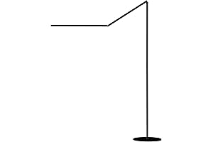 Koncept AR5000-CD-MBK-FLR Z-Bar LED Floor Lamp: Illuminating Your Space with Cool Brilliance