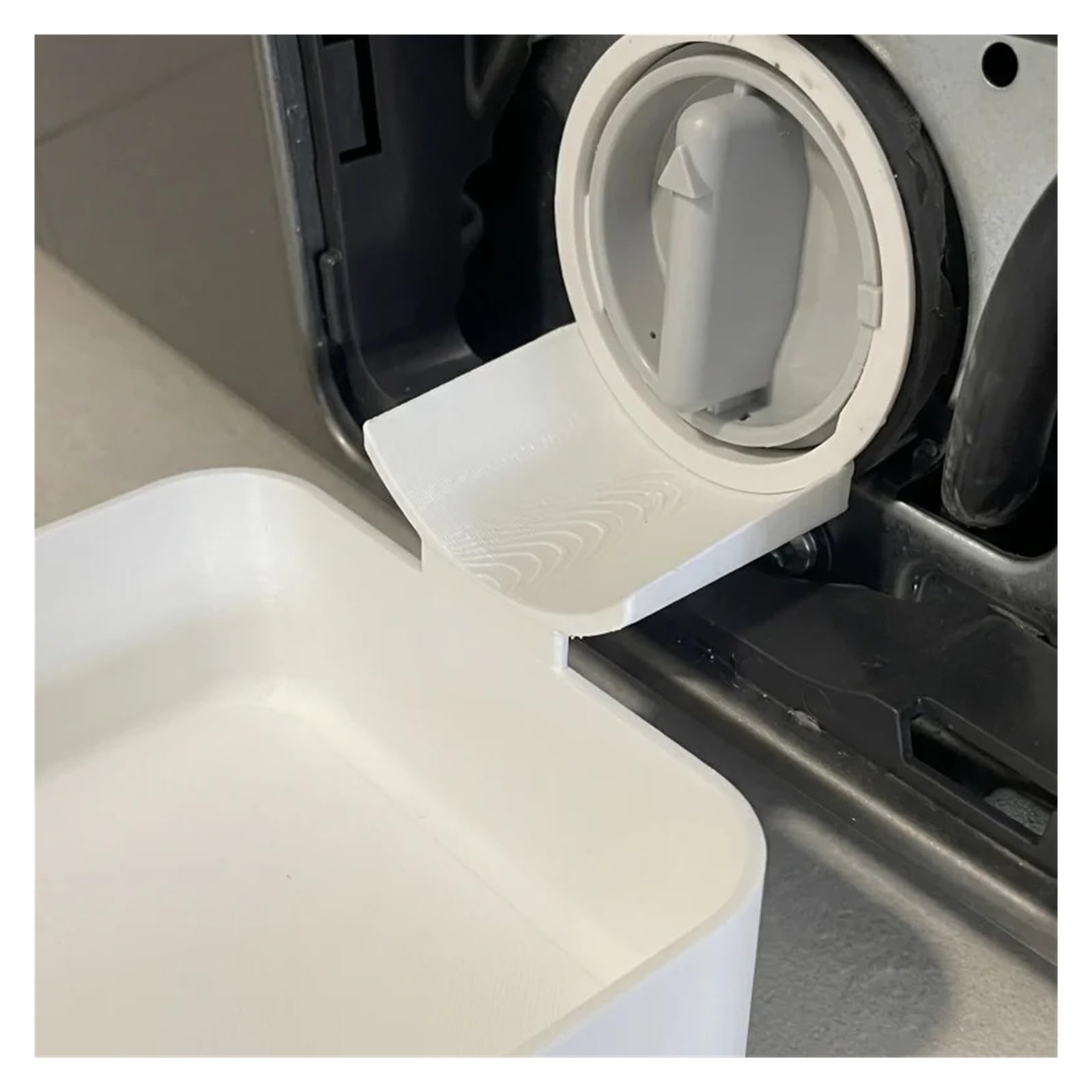 Vassoio di raccolta dell'acqua for lavatrice, imbuto scarico, filtro lanugine, vassoio antigoccia | Raccogliere l'acqua durante la pulizia dei filtri anti-pelucchi, evitare fuoriuscite e proteggere il pavimento dall'umidità