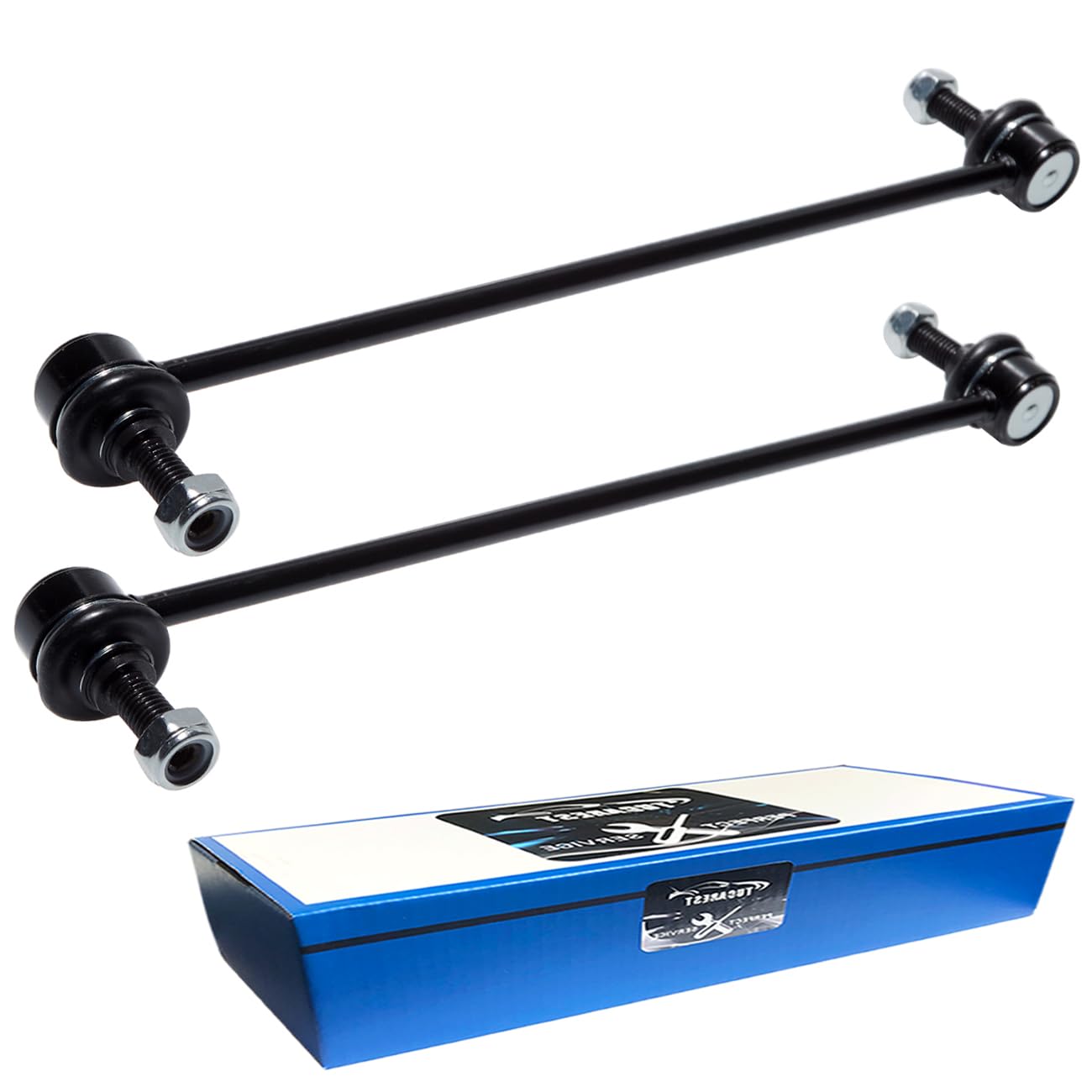 TUCAREST Front Stabilizer Sway Bar Link K750204 K750205 (Pair) Compatible With 2011-2013 K-ia Sorento /2007-2012 Hy-undai Santa Fe Veracruz [# 548302B200 548402B000]