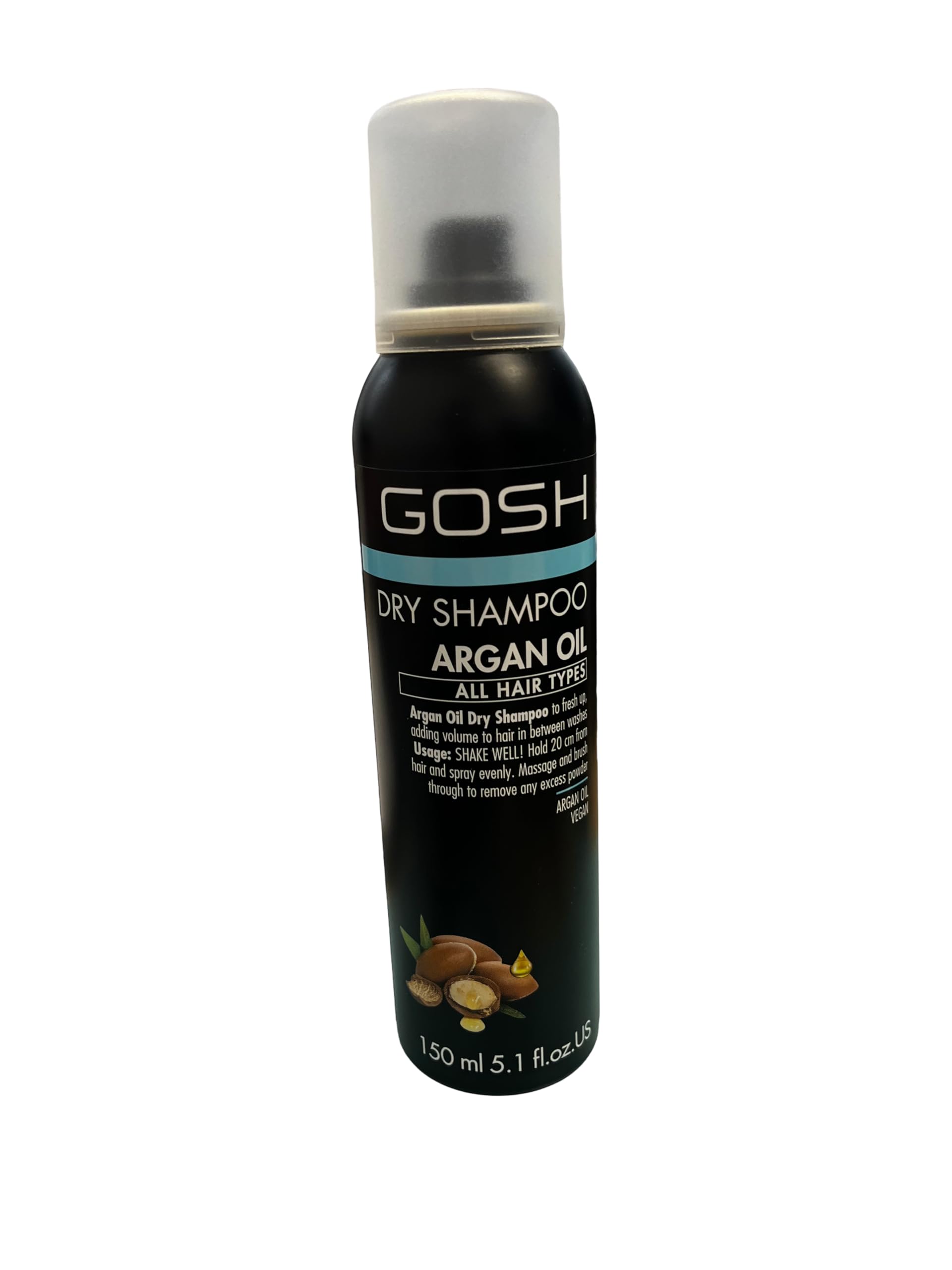 GOSH Shampoo Dry Fresh Up per tutti i tipi di capelli, 150 ml, confezione da 3