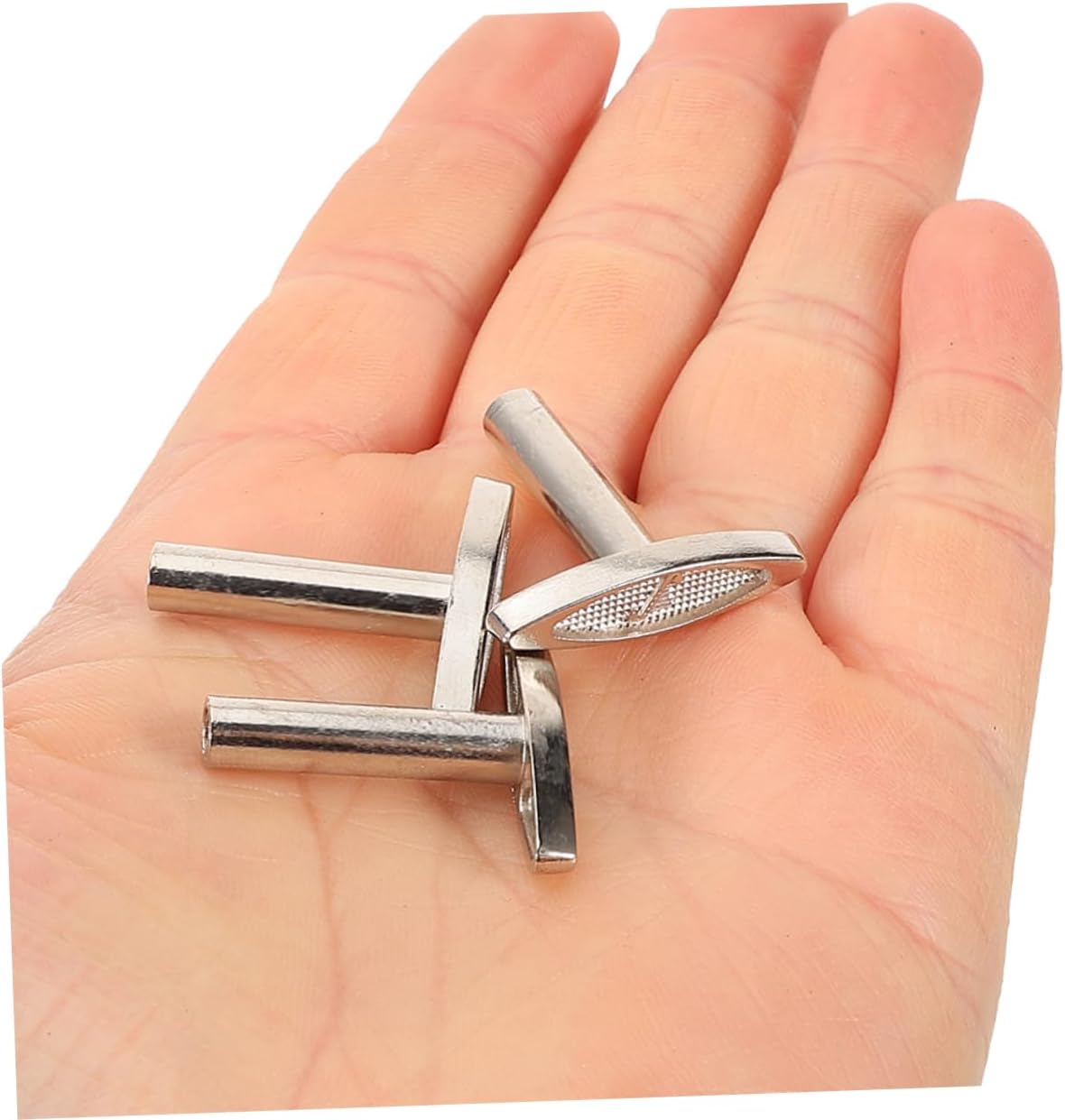 Set of 4 Iron Winding Keys 25 mm Winding Handle for Music Box Homemade Spare Parts with Standard Spring Mechanism for Sound Control