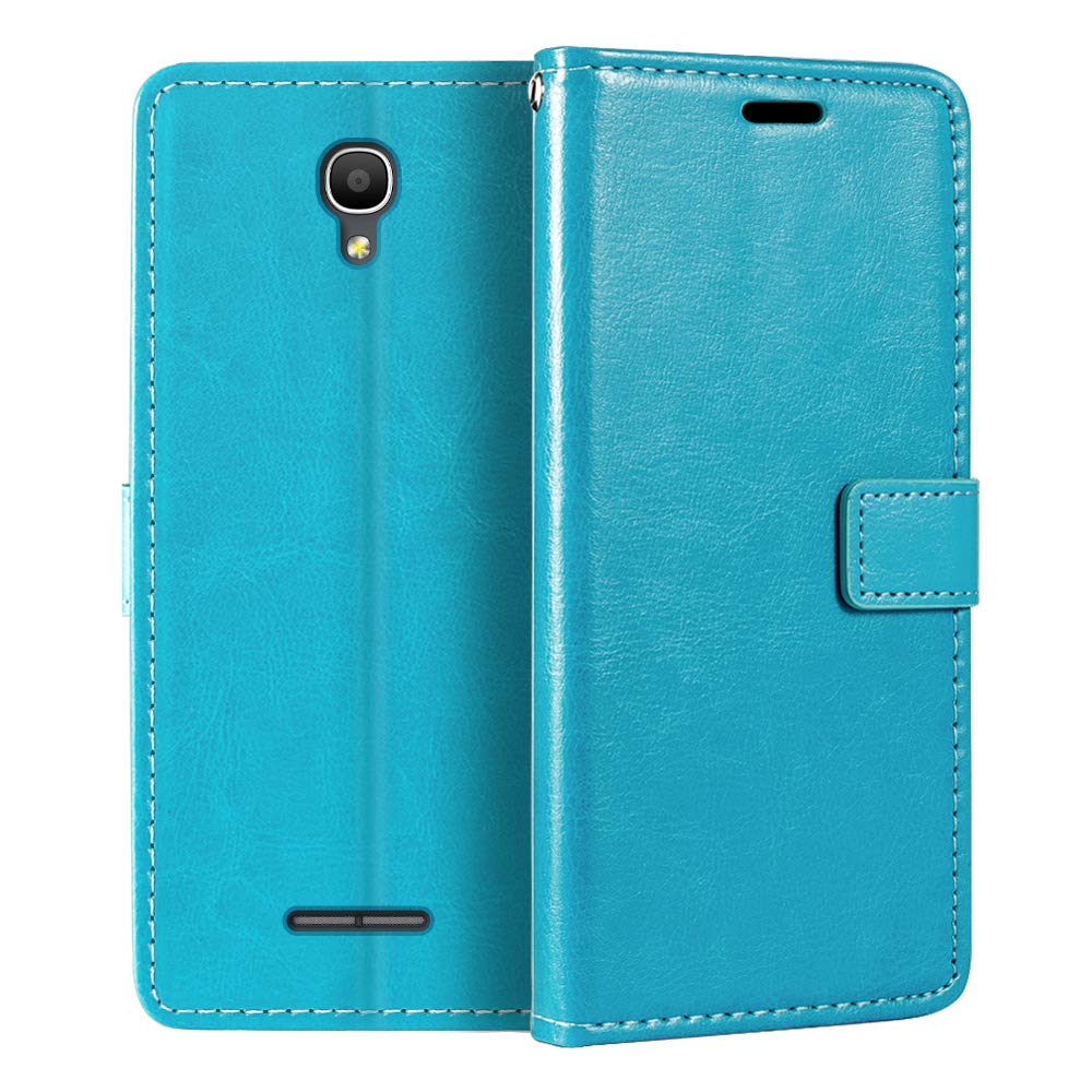 ShantimeAlcatel Pop 4+ Wallet Case, Premium PU Leather Magnetic Flip Case Cover with Card Holder and Kickstand for Alcatel Pop 4 Plus