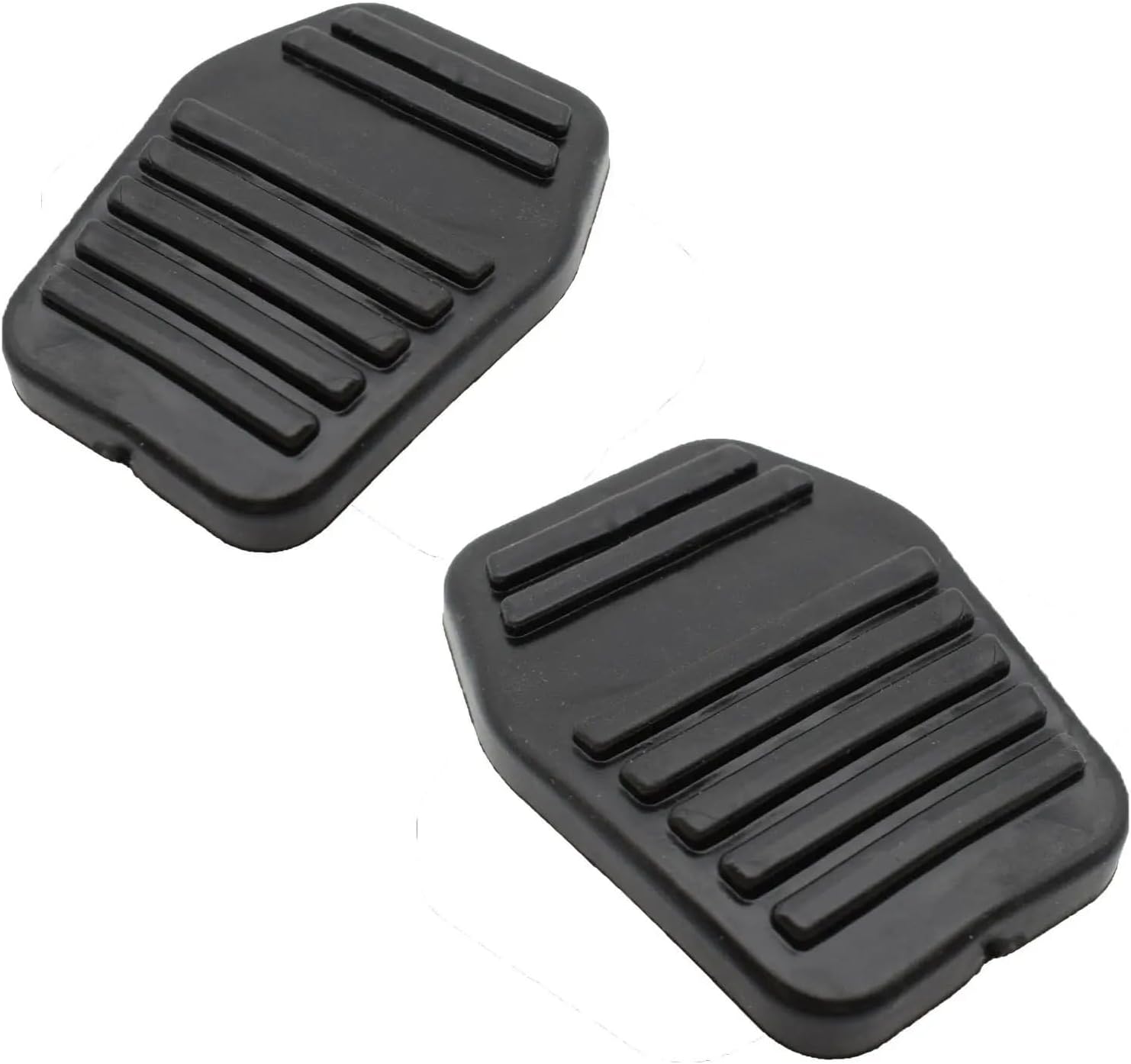 Replacement for Focus 1998-2005 for Mondeo 1995-2007 for Transmit 2002-2014 for Fiesta 2001-2008 Rubber Pedal Clutch Brake Pad Cover Car Pedal Cover