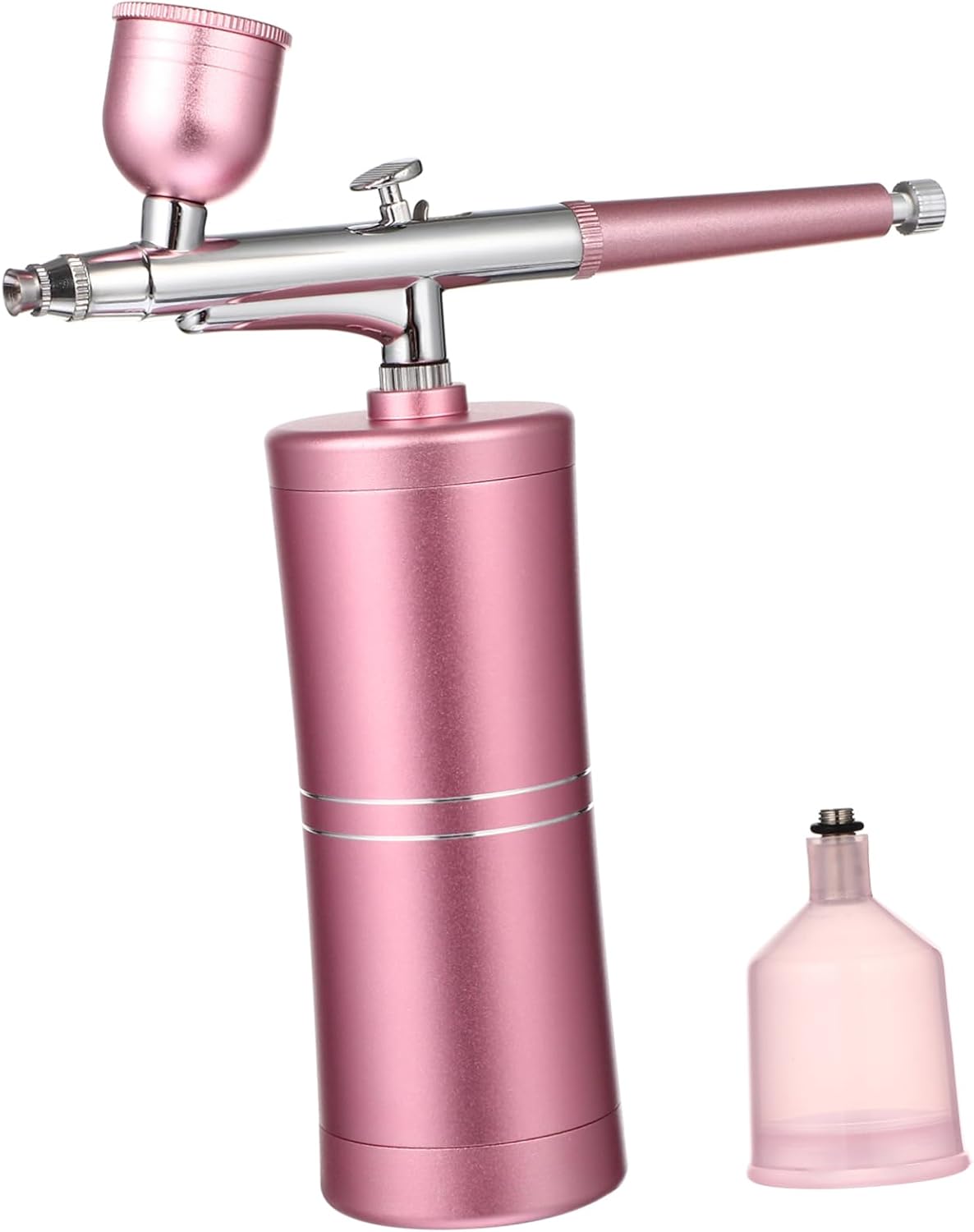 COHEALI Portable Mini Airbrush Kit for Makeup Facial Mist Skin Hydration Lightweight Oxygen Injector Mist Sprayer for Applications