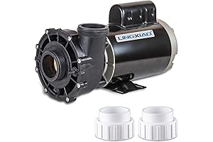 LINGXIAO 4HP 220-240V 2-Speed SPA Pump Motor with 2" Port