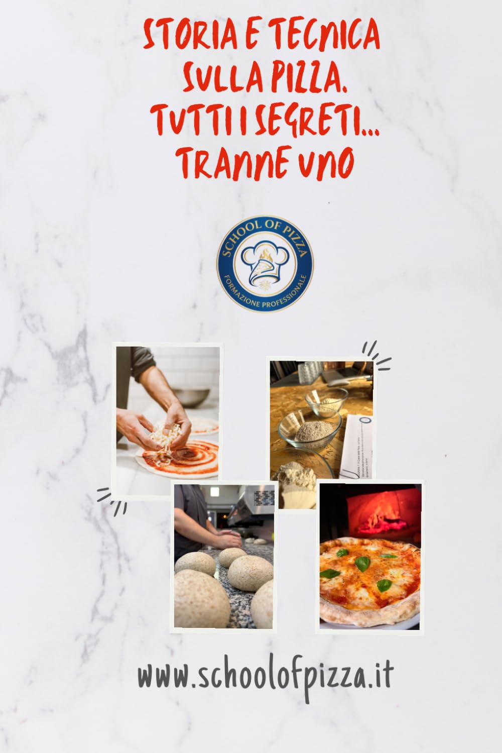 Storia e tecnica sulla pizza: Tutti i segreti... tranne uno