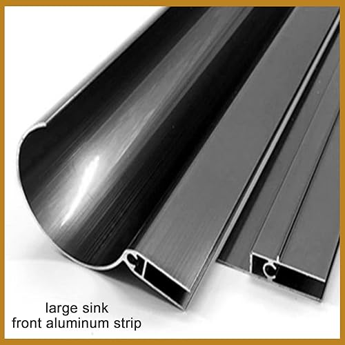 Miniatura 7 de Toldo para ventana de exterior, con barra de aluminio y soporte de aleación de aluminio, toldo de entrada para puerta de jardín, toldo de entrada