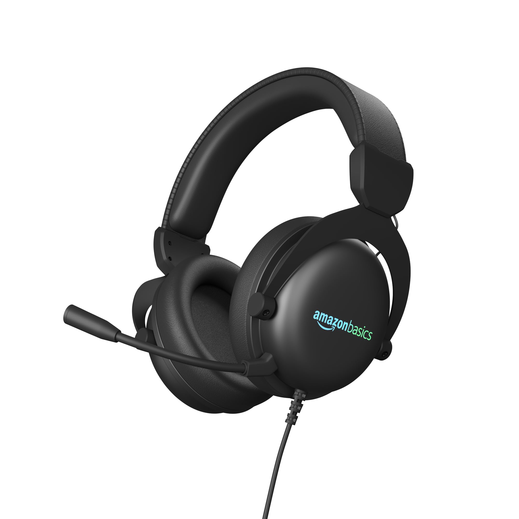 amazon basics Wired Over The Ear Gaming Headphones with Mic | RGB | 7.1 Channel Surround Audio | Remote Control (Black) (B0BSXH3QLS) Amazon Price History, Amazon Price Tracker