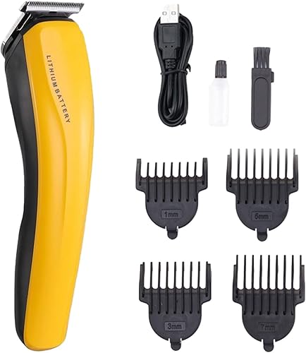 Electric Hair Cutter Quiet Styling Tool Stainless Steel Trimmer Efficient Trimming Tool Trimming Set for Man Low Noise Electric Cutter