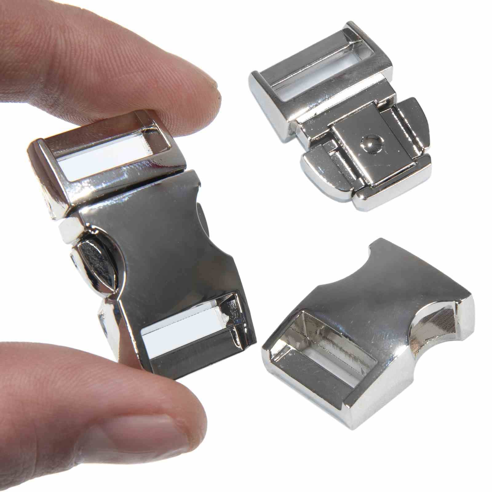 TXZWJZ Paracord Bracelet Metal Buckles Release Replacement Backpack 1inch 2Pack Heavy Duty Quick Side Release Buckle