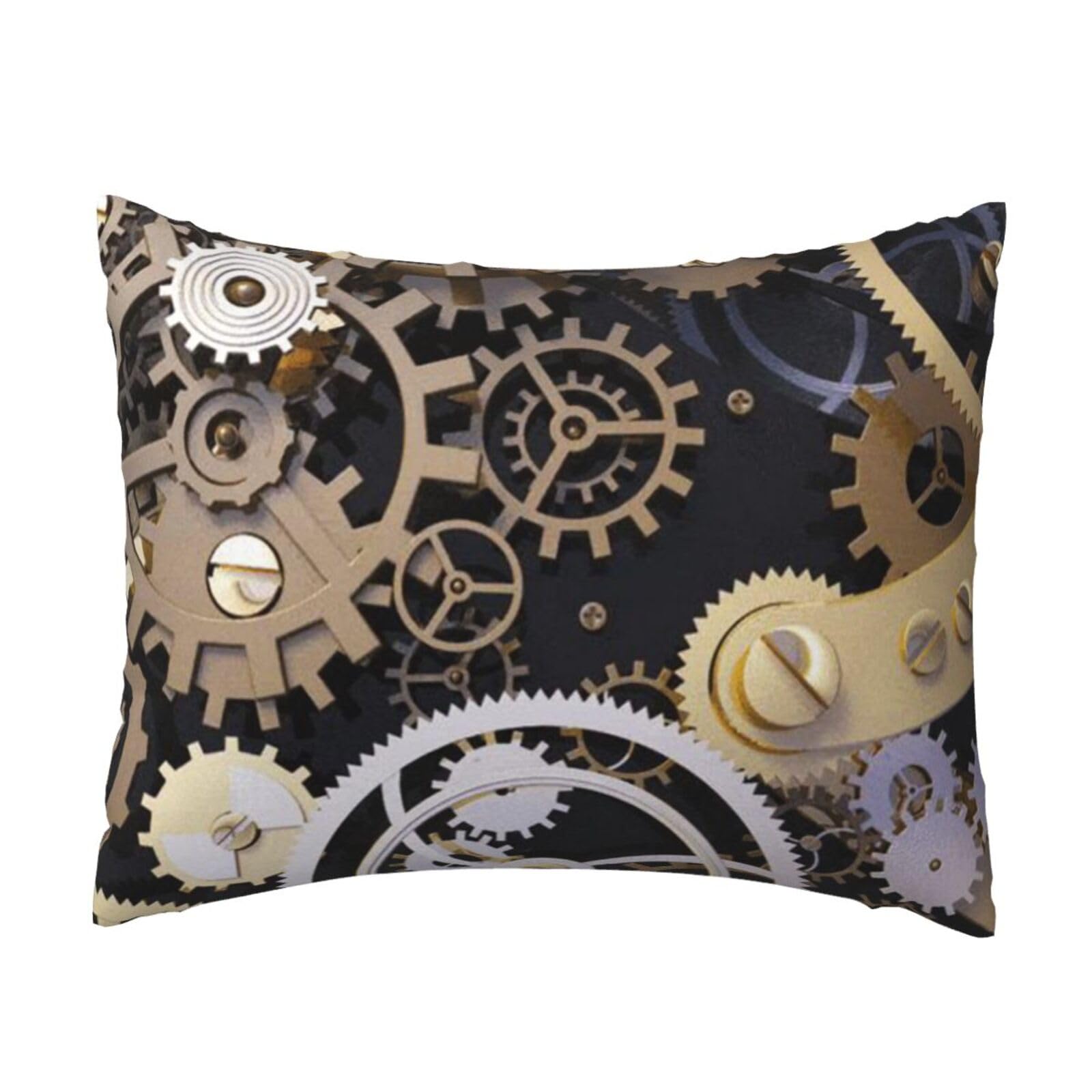 YFSGDLBN Steampunk Mechanical Gears printed Pillow Case 20x26in decorative Cushion Cover pillowcase