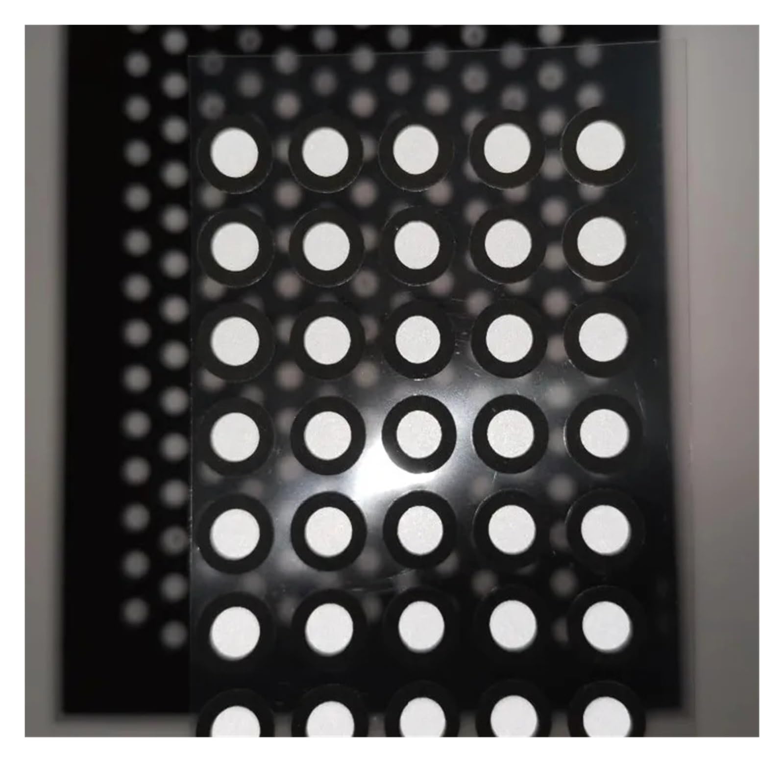 Punti Punto di marcatura ad alta riflessione Indicatore punto fotogrammetria dello scanner 3D target Per una rapida identificazione(1000 points 1.5mm x 3mm)