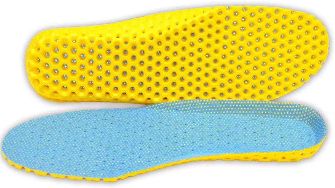 Sports Insoles Women Men Shoes Pad Silicone Damping Soft Insoles