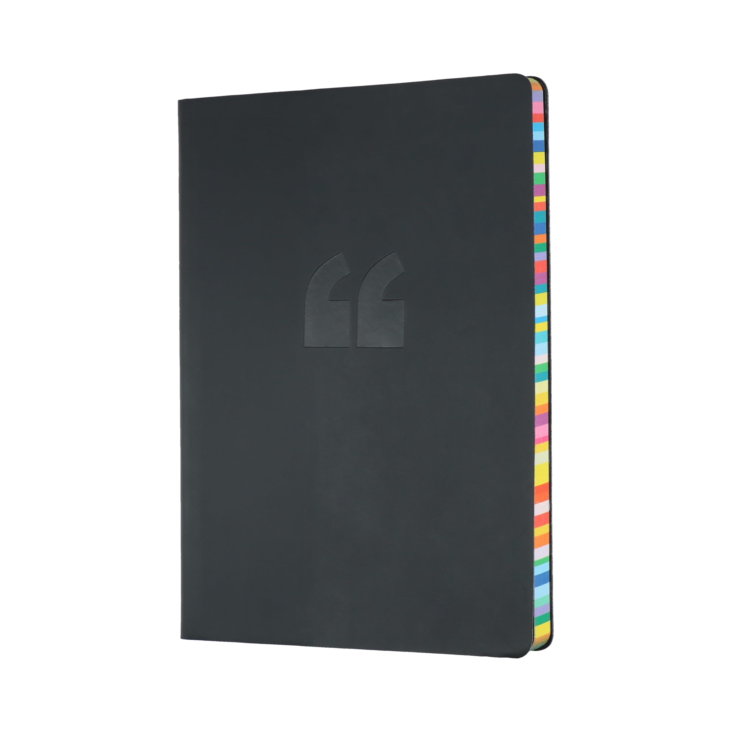 Collins - Edge Rainbow - Notebook A5 Ruled - Charcoal