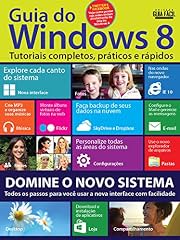Capa de Guia do Windows 8 - Coleção Guia Gácil Informática Ed.40
