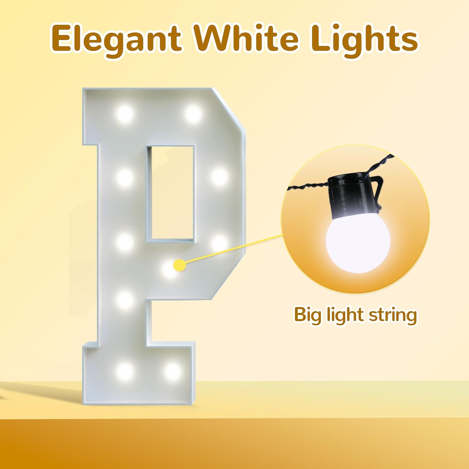 PROM Decorations 2026 Marquee Letters: Graduation Decorations Class of 2026 Large Light Up Letters 4 Feet Tall College High School Grad PROM Party Sign White Light Backdrop for Students