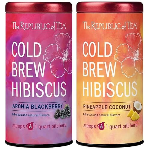 The Republic of Tea - Cold Brew Hibiscus Iced Tea