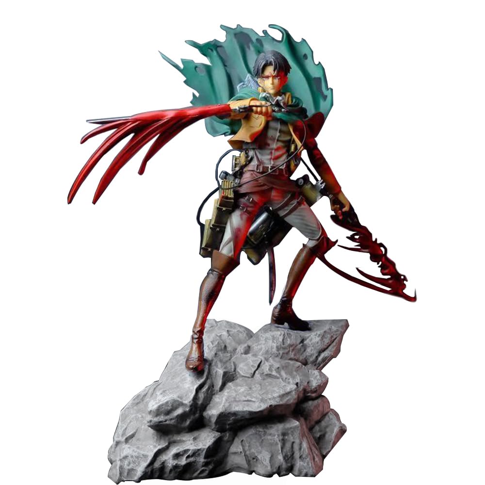 Zhongkaihua Levi Figure Levi Action Figure Ballte Style Base 35CM Collectible PVC Model Statue for Home Display Decor Ornament Adult Fans โ image 1