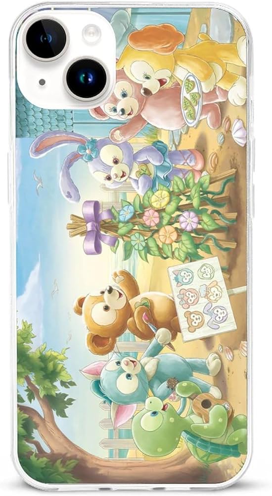 Amazon.co.jp: iPhone 15 Plus ケース ダッフィーフレンズ iPhone 15