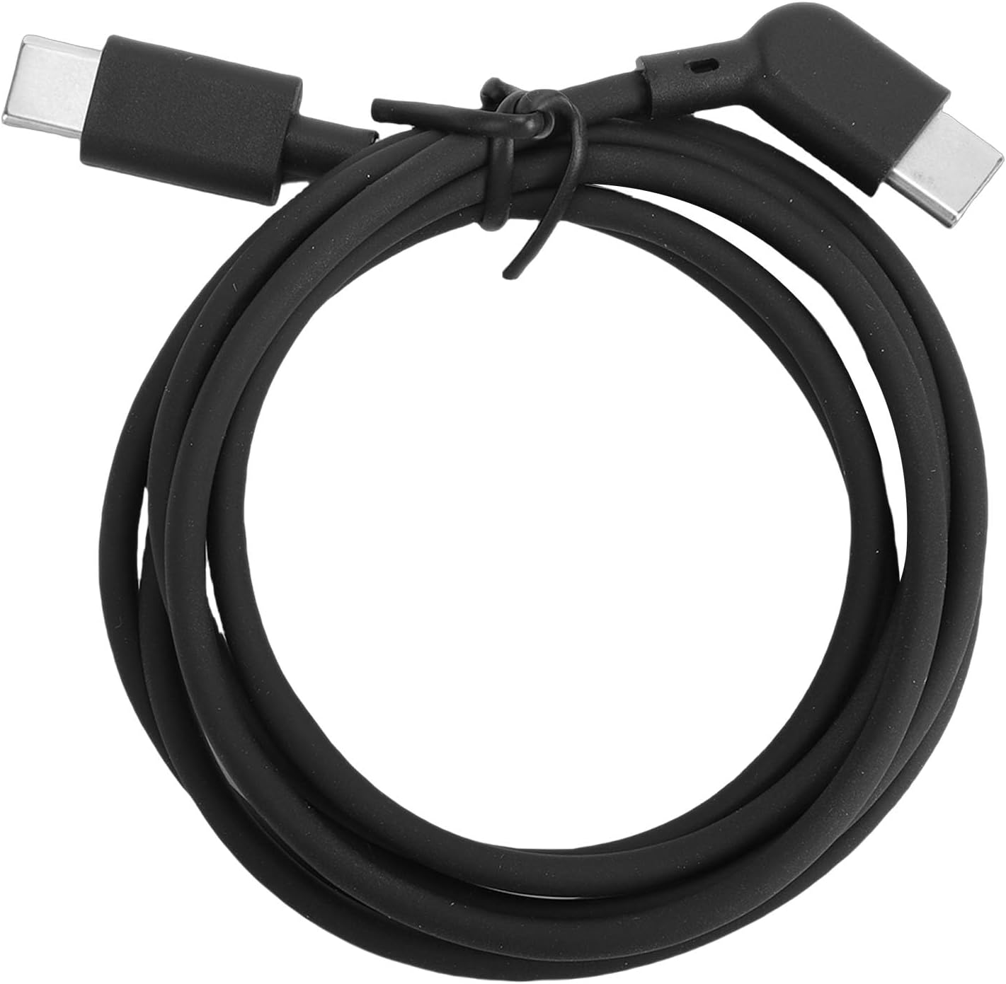 USB C Charging Cable, 20Gbps Data Transfer 125° Angled Connector 18 Core Wiring 1.2m Length, with Power Supply for AR VR Glasses XREAL Air Pro RayNeo