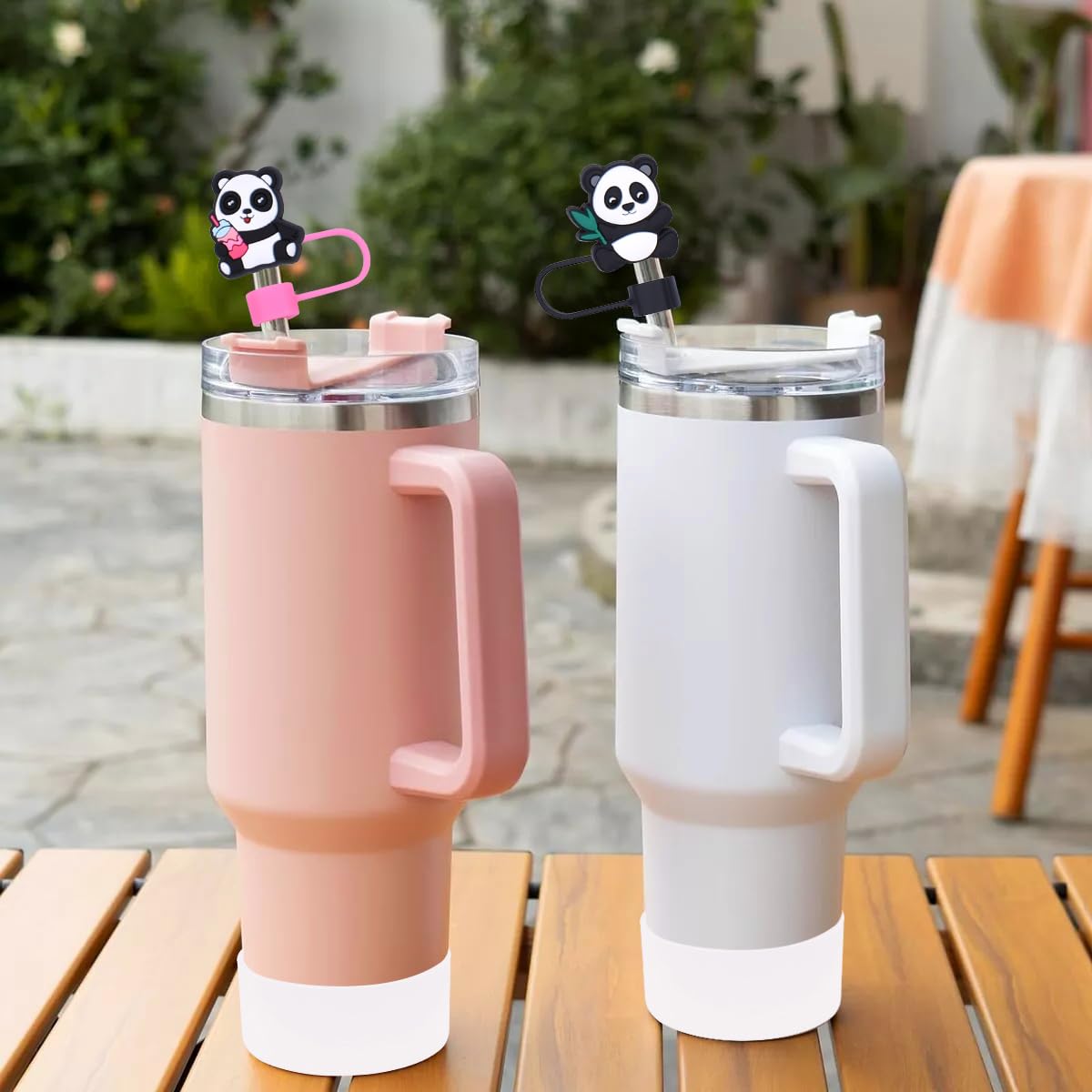 Rietjes voor Stanley Cup, 4 stuks roestvrijstalen rietjes, Stanley Cup rietjes, metalen rietjes, roestvrijstalen rietjes inclusief 2 rechte buisrietjes en 2 elleboogrietjes, voor Stanley Cup 40 oz met