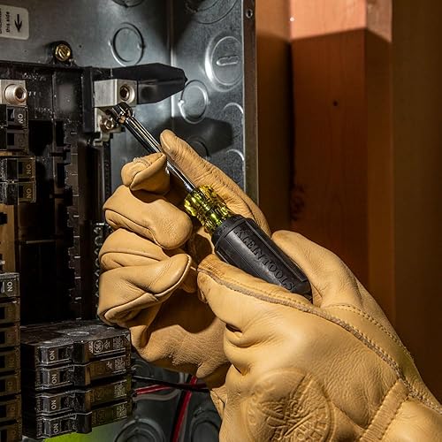 Miniatura 3 de Klein Tools Juego de herramientas 65160, fabricado en Estados Unidos, juego de destornilladores de tuercas métricas tamaños 5, 5.5, 6, 7, 8, 9 y