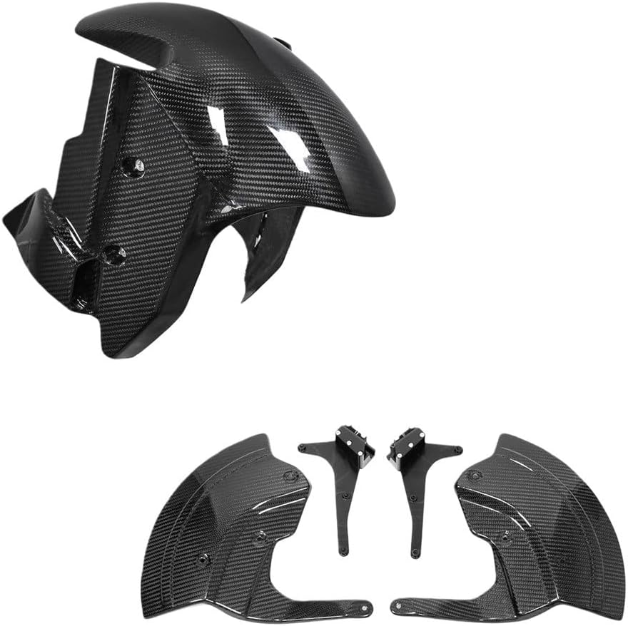 Side Wing Motorcycle Carbon Fiber Front Mudguard Brake Disc Protector Fairing For S1000RR S1000R M1000RR M1000R S1000XR M1000XR