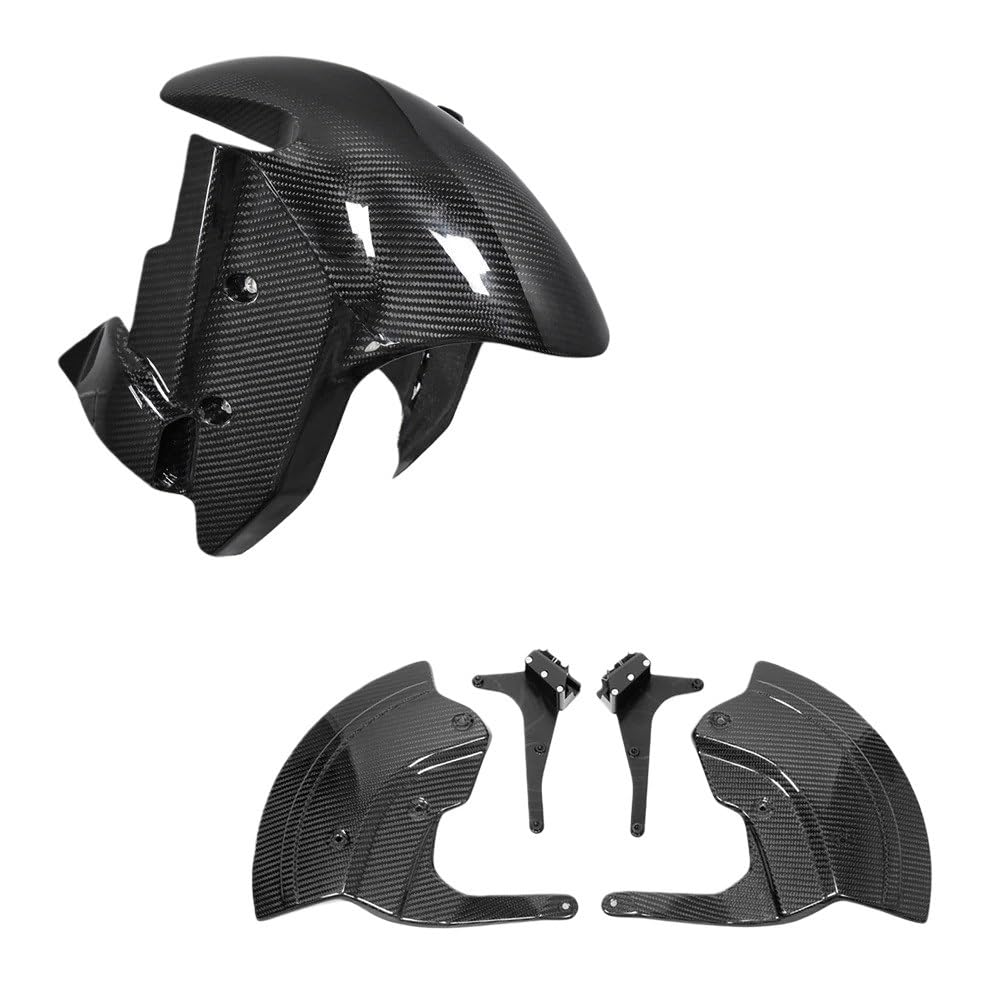 Side Wing Motorcycle Carbon Fiber Front Mudguard Brake Disc Protector Fairing For S1000RR S1000R M1000RR M1000R S1000XR M1000XR