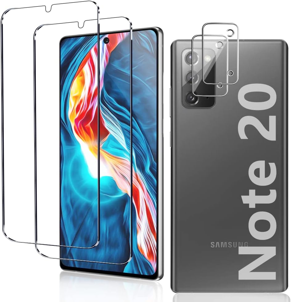 AFSKU [2+2 Pack] Galaxy Note 20 Screen Camera Protector, 9H