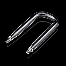 WEAVERBIRD U Shape CO2 Diffuser Aquarium Fish Tank Carbon Dioxide Regulator Check Glass Tube