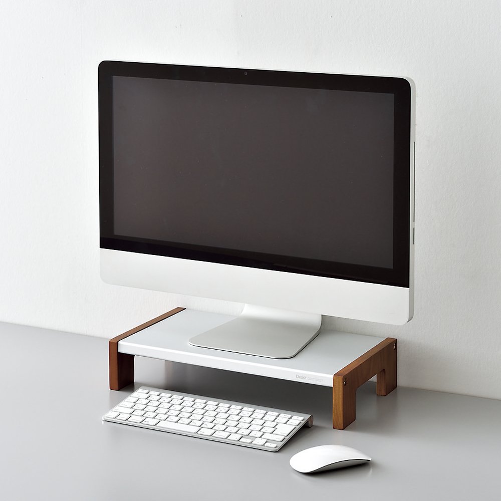 Amazon | リヒトラブ 机上台 Deskit ALUMI 390mm A7420 | デスク上置棚