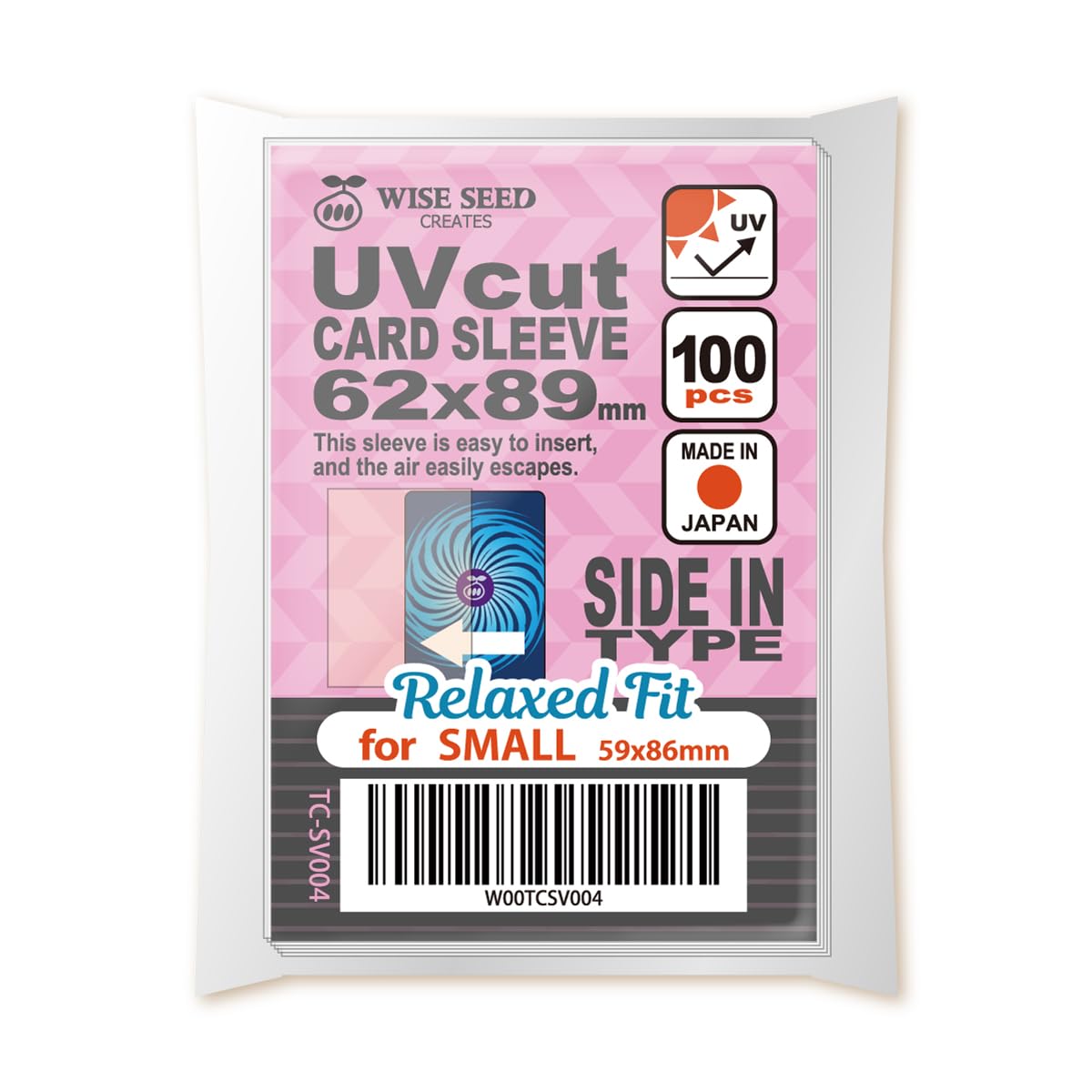Amazon.co.jp: WISE SEED UVカット カードスリーブ サイドインタイプ