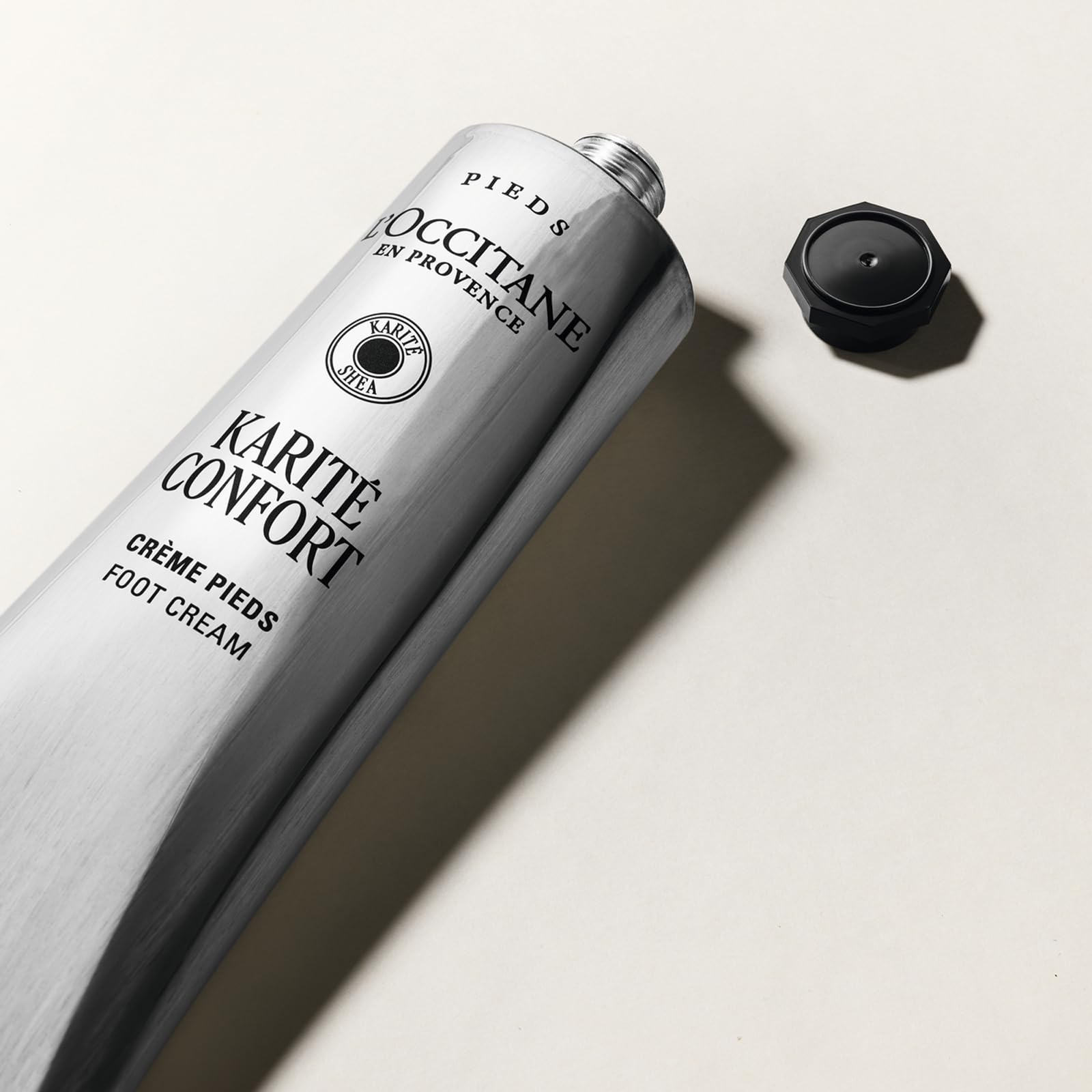 L'OCCITANE - Crème Pieds Karité Confort - Peaux sèches - Nourrit et répare - Fabriqué en France