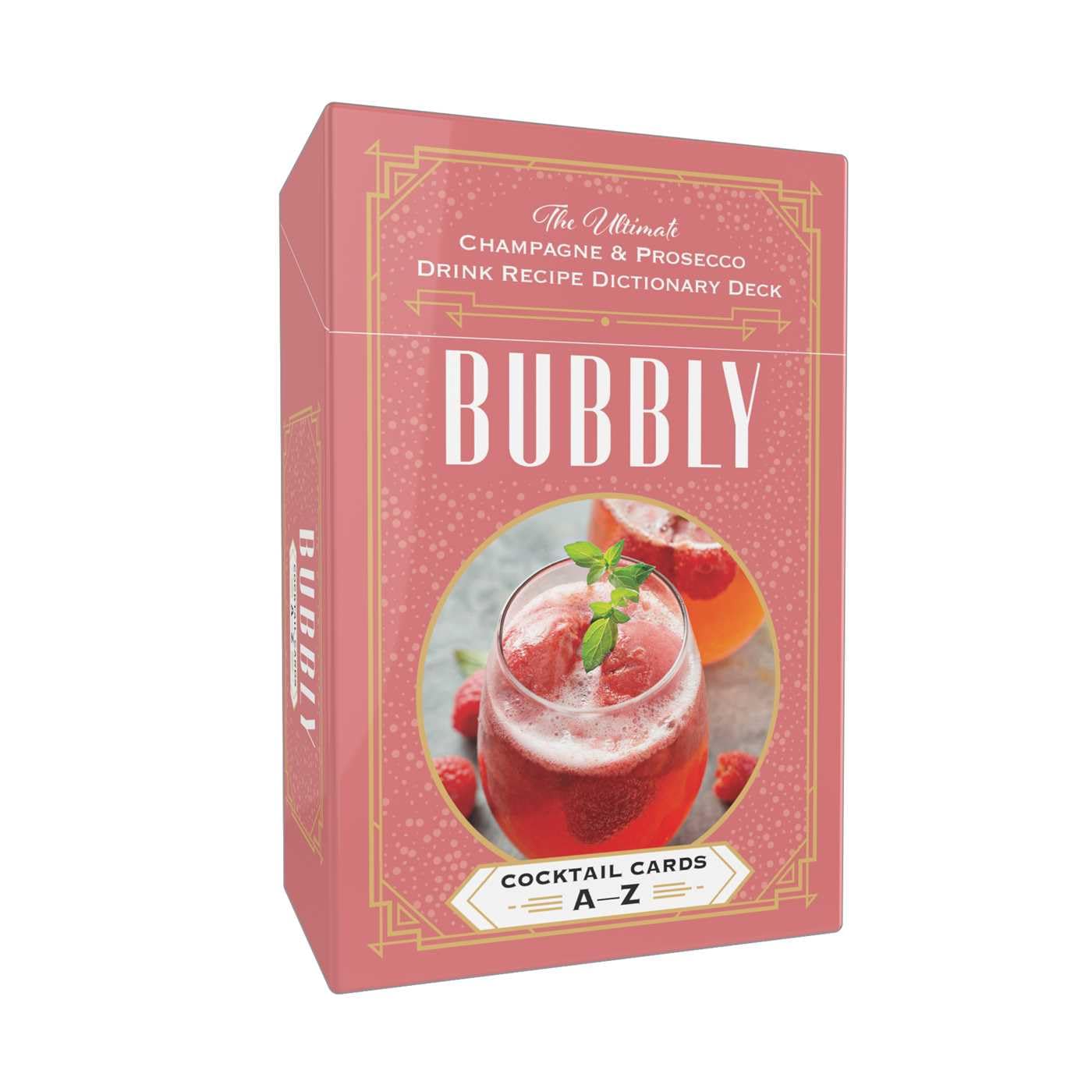 Bubbly Cocktail Cards A–Z: The Ultimate Champagne & Prosecco Drink Recipe Dictionary Deck (Cocktail Recipe Deck)