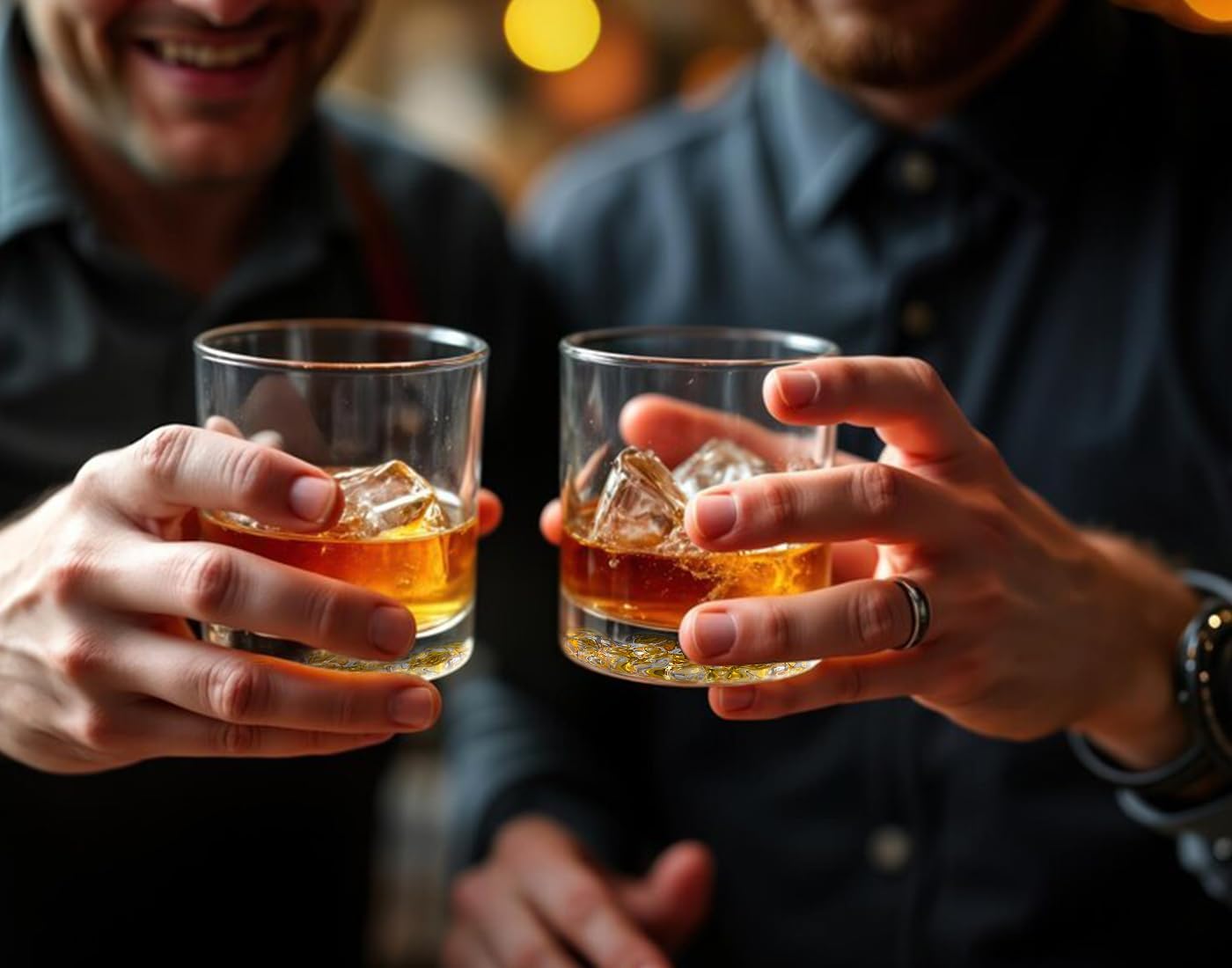 Whiskey Decanter Set with Wooden Box, Lion Whiskey Glasses 10 oz and 25 oz Bourbon Decanter Set with 18/10 Stainless Steel Whiskey Stones, Tongs, Whiskey Gifts for Men Husband Dad Wedding - Image 3