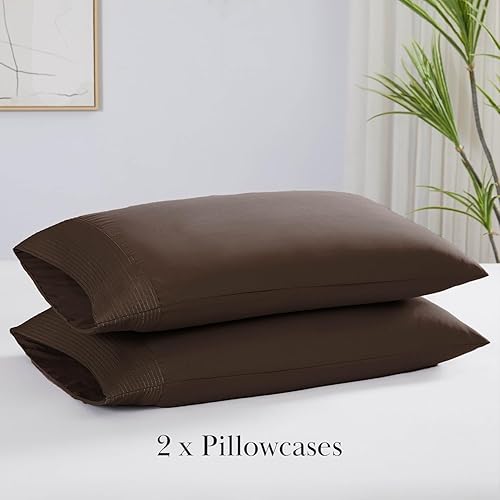 Miniatura 163 de Southshore Fine Living, Inc. Juego de 2 fundas de almohada de tamaño estándar, se adapta a almohadas de tamaño matrimonial, individual, queen, 10