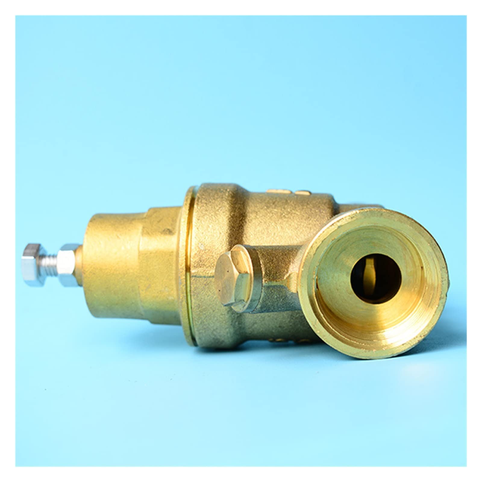 Regulador de latón Válvula reductora de presión de agua del grifo Regulador de presión de agua de latón DN15-DN50 Válvulas Eléctricas (Size : DN50)