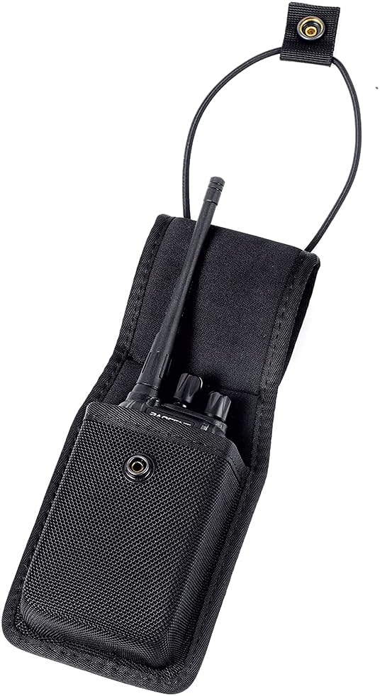 Universal Radio Case Two Way Radio Holder Universal Pouch for Walkie Talkies Nylon Holster Accessories for Motorola MT500, MT1000, MTS2000 and Similar Models - Image 4