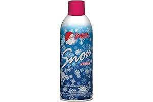 Santa Christmas Spray Snow White Aluminum