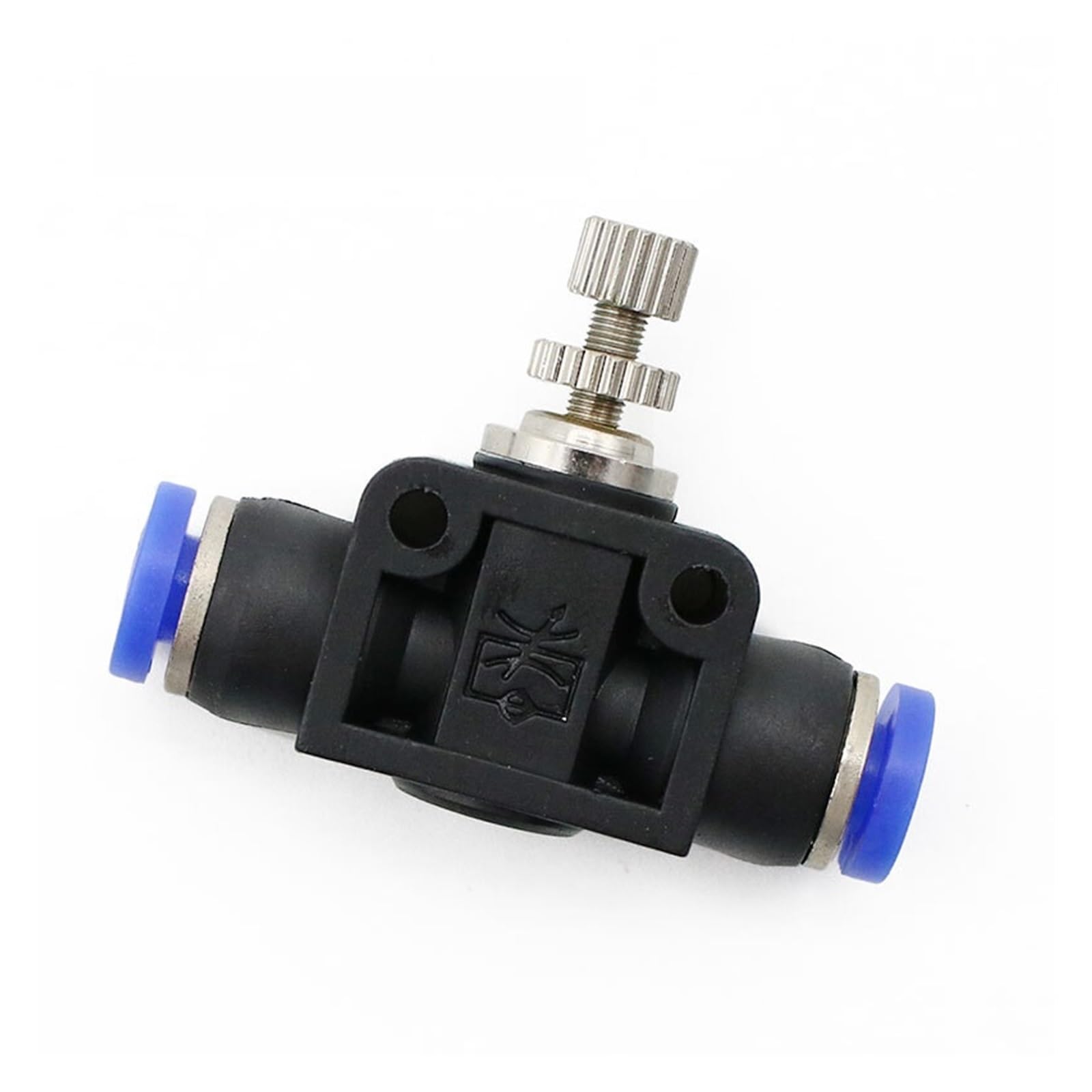 Régulateur de débit d'air pneumatique 10mm avec raccord de tuyau de gaz et valve de contrôle