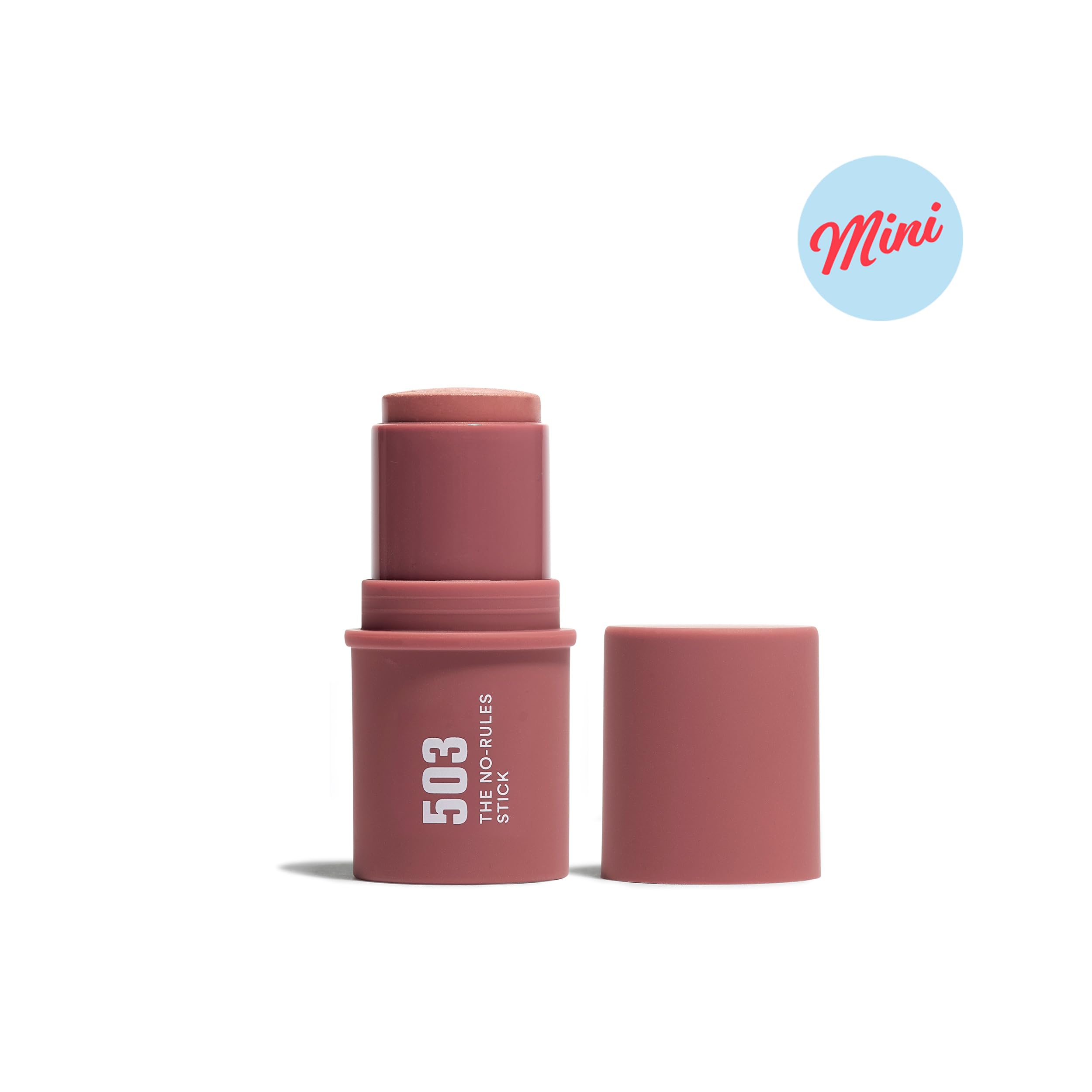 Image secondaire de Blush Crème 3INA The No-Rules Stick 503 - Rose Nude Mini, Hydratant et Vegan