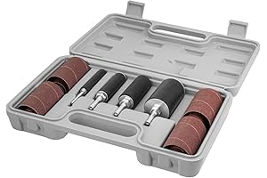 POWERTEC 71634 20-Piece Drill Press Sanding Drum Kit