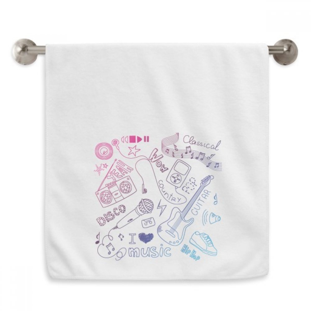 Serviette débarbouillette blanche anti irritation 13X29 Pouces