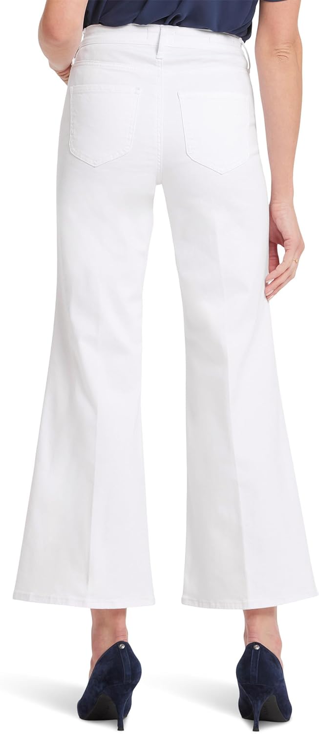 NYDJ Women's Mia Palazzo in Optic White