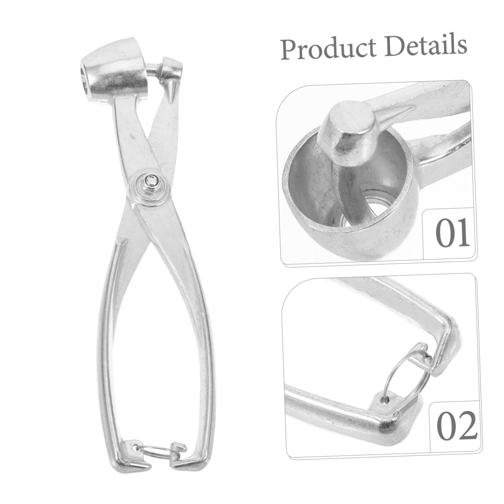 CONGARTENO Cherry Pitter Pliers Fruit Picker Cherry Pitter Tool Reusable Metal Core Remover