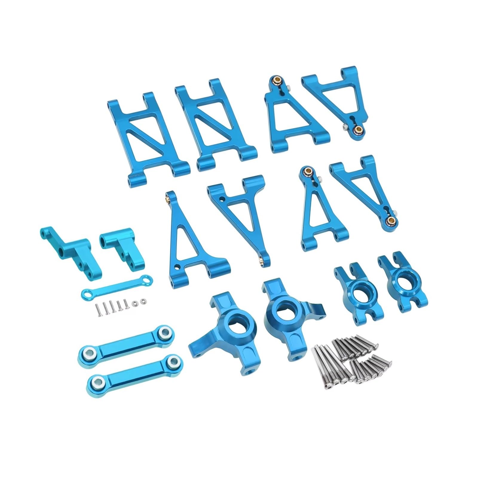 Knuckle sterujące RC do MJX do Hyper Go 14303 14302 14301 1/14 metalowe przednie tylne kierownice górny niski do drążków kierowniczych zestaw drążków kierowniczych RC zamiennik części samochodowych