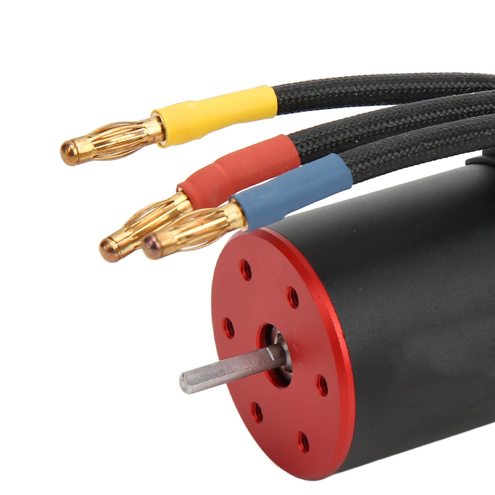 Bewinner Regolatore Elettrico ESC Brushless 3650‑2300KV con Scheda di Programma ESC 60A Supporto per Spina a Banana da 4 Mm per Auto 1/8 1/10 RC