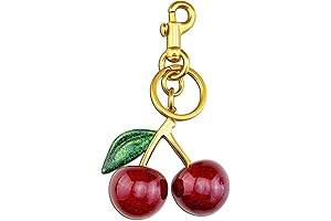 Delicate Cherry Keychain Cherry Bag Charms Purse Charms