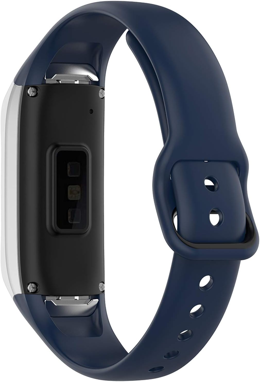 Fit for Samsung Galaxy Fit SM-R370 Watch Bands, Adjustable Soft Silicone Replacement Band Straps Wristbands Bracelet Fit Samsung Galaxy Fit Fitness Smartwatch for Women Men (Blue)